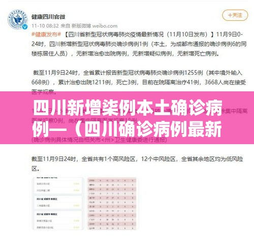 四川新增柒例本土确诊病例—(四川确诊病例最新情况) 四川新增柒例本土确诊病例—(四川确诊病例最新情况)