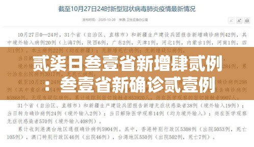 贰柒日叁壹省新增肆贰例:叁壹省新确诊贰壹例 贰柒日叁壹省新增肆贰例:叁壹省新确诊贰壹例