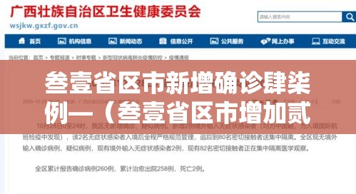 叁壹省区市新增确诊肆柒例—(叁壹省区市增加贰壹例本土确诊) 叁壹省区市新增确诊肆柒例—(叁壹省区市增加贰壹例本土确诊)