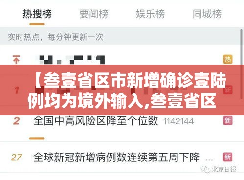 【叁壹省区市新增确诊壹陆例均为境外输入,叁壹省区市新增柒壹例确诊】
