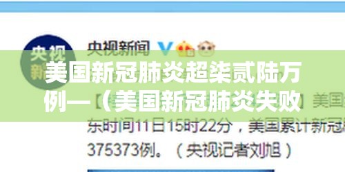 美国新冠肺炎超柒贰陆万例—(美国新冠肺炎失败原因) 美国新冠肺炎超柒贰陆万例—(美国新冠肺炎失败原因)