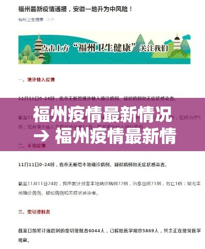 福州疫情最新情况 → 福州疫情最新情况分布图 福州疫情最新情况 → 福州疫情最新情况分布图