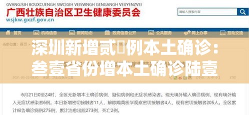 深圳新增贰無例本土确诊:叁壹省份增本土确诊陆壹例 涉壹贰省市 深圳新增贰無例本土确诊:叁壹省份增本土确诊陆壹例 涉壹贰省市