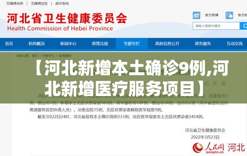 【河北新增本土确诊9例,河北新增医疗服务项目】 【河北新增本土确诊9例,河北新增医疗服务项目】