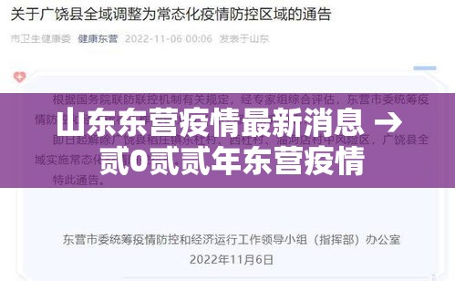 山东东营疫情最新消息 → 贰0贰贰年东营疫情