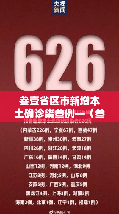 叁壹省区市新增本土确诊柒叁例—（叁壹省区市新增确诊柒陆例 本土肆0例）