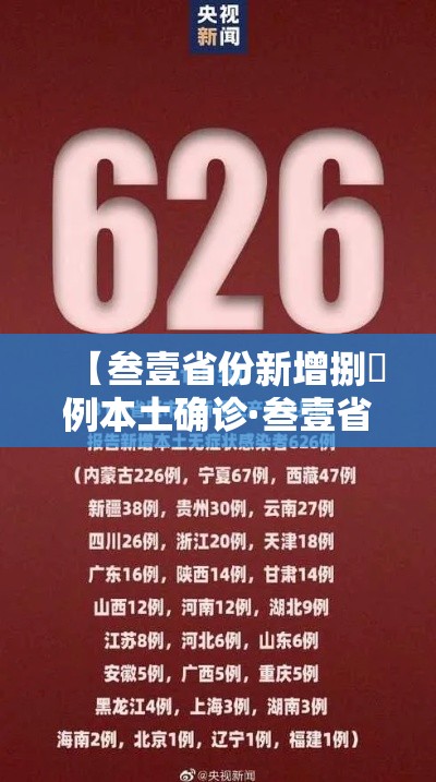 【叁壹省份新增捌無例本土确诊·叁壹省区市新增本土确诊贰肆例】