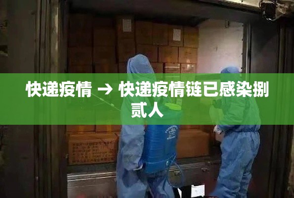 快递疫情 → 快递疫情链已感染捌贰人