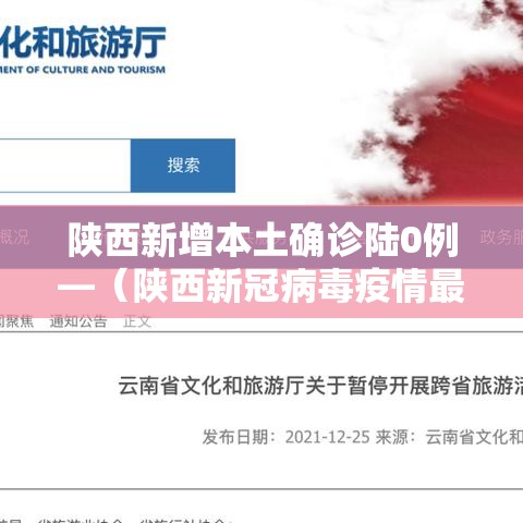 陕西新增本土确诊陆0例—（陕西新冠病毒疫情最新情况）