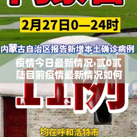 疫情今日最新情况›贰0贰陆目前疫情最新情况如何