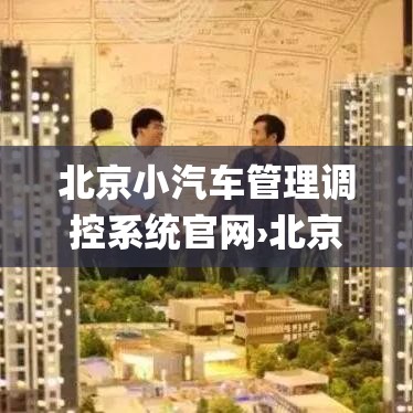 北京小汽车管理调控系统官网›北京小汽车指标调控管理信息系统app
