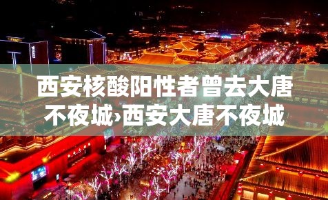 西安核酸阳性者曾去大唐不夜城›西安大唐不夜城离西京医院有多远 西安核酸阳性者曾去大唐不夜城›西安大唐不夜城离西京医院有多远